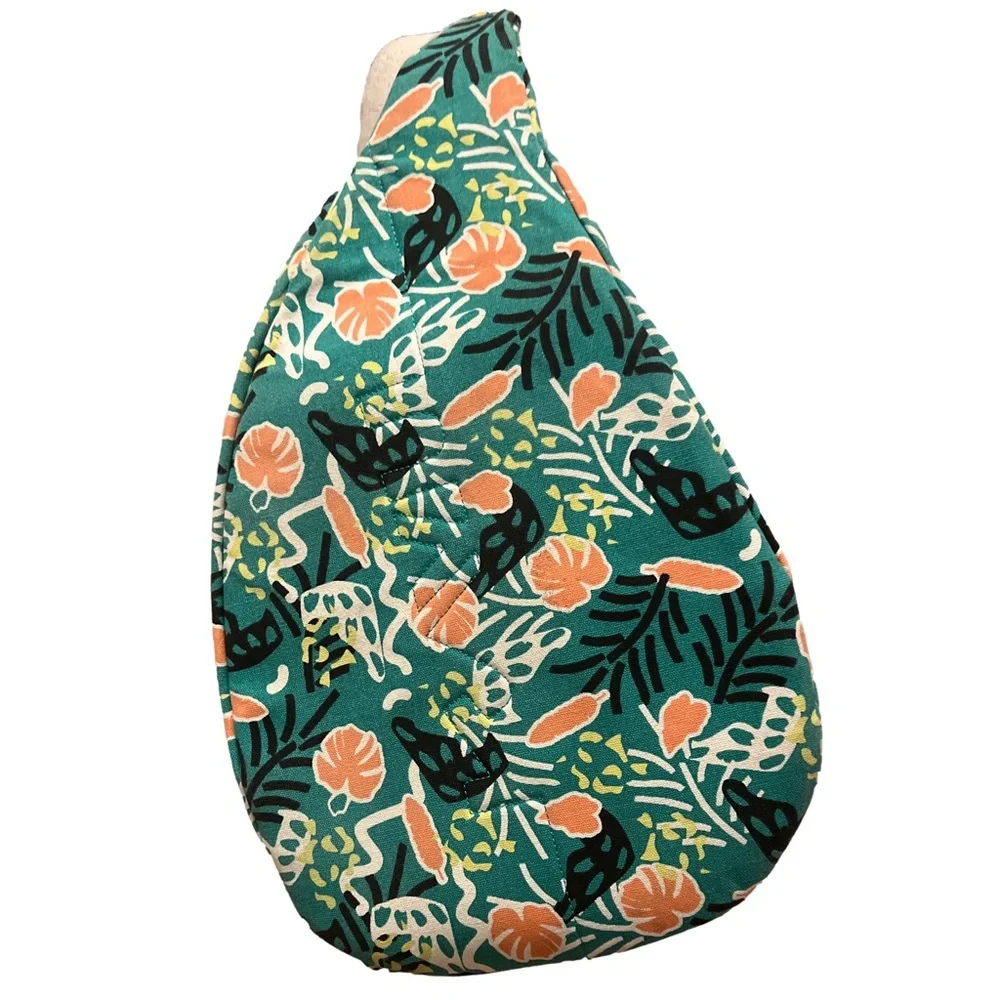 Kavu Jungle Party Print Rope Bag